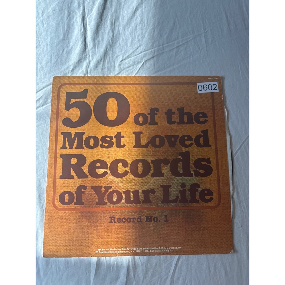 Suffolk Marketing 50 Most Loved Records of Your Life Record 1 LP Vinyl Good 1984